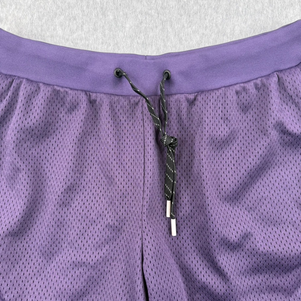 Legends Shorts Mens Large Purple Mesh Lined Athletic Basketball Gym Activewear - Picture 2 of 11